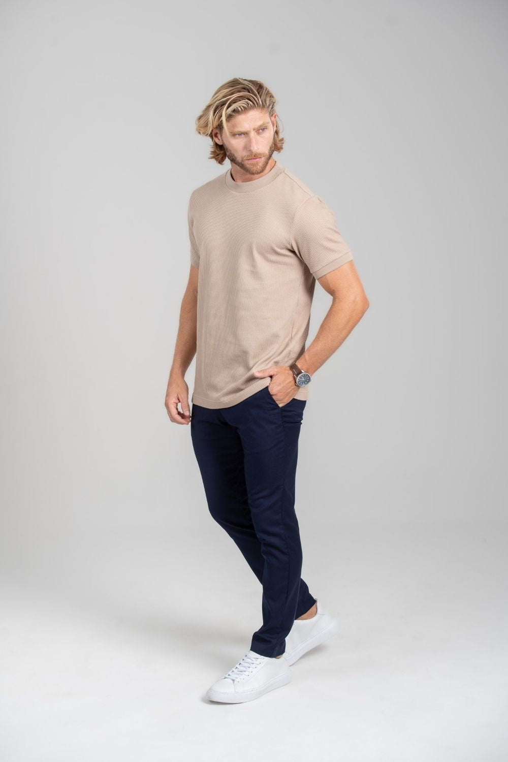 Calça Vance Alfaiataria - Linha Essential - Azul Escuro