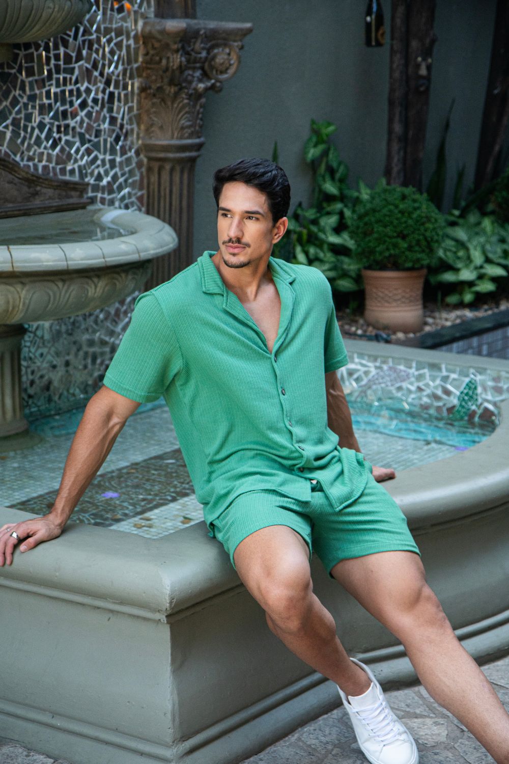 Conjunto Paradizo Verde Claro