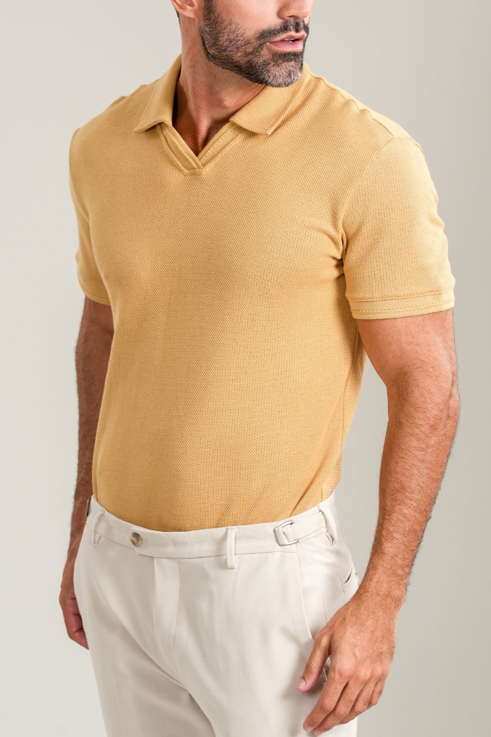 Calça Roman Confort Tec Off White - Linha Rich