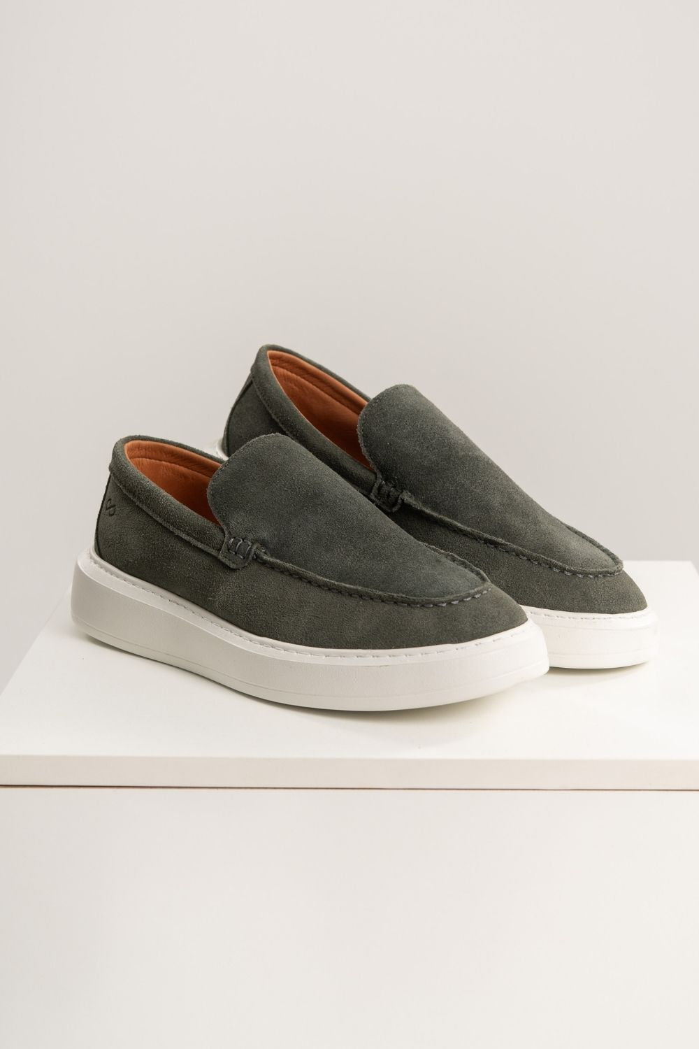 Loafer Portofino Camurça - Linha Resort - Verde Musgo