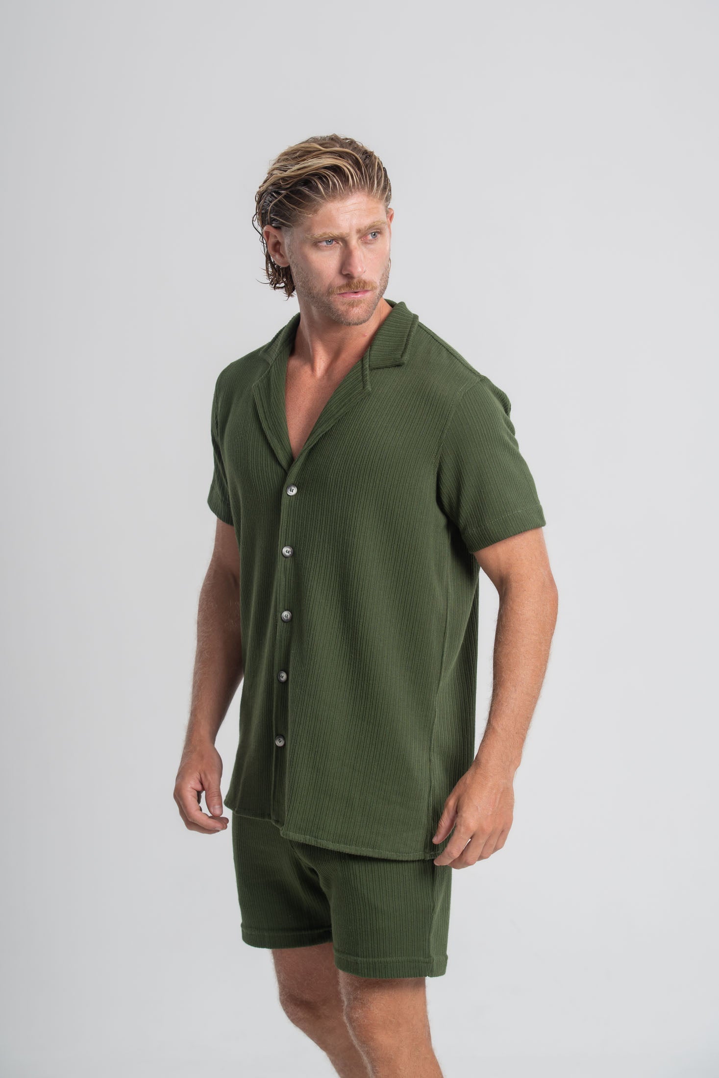 Conjunto Paradizo Verde Militar