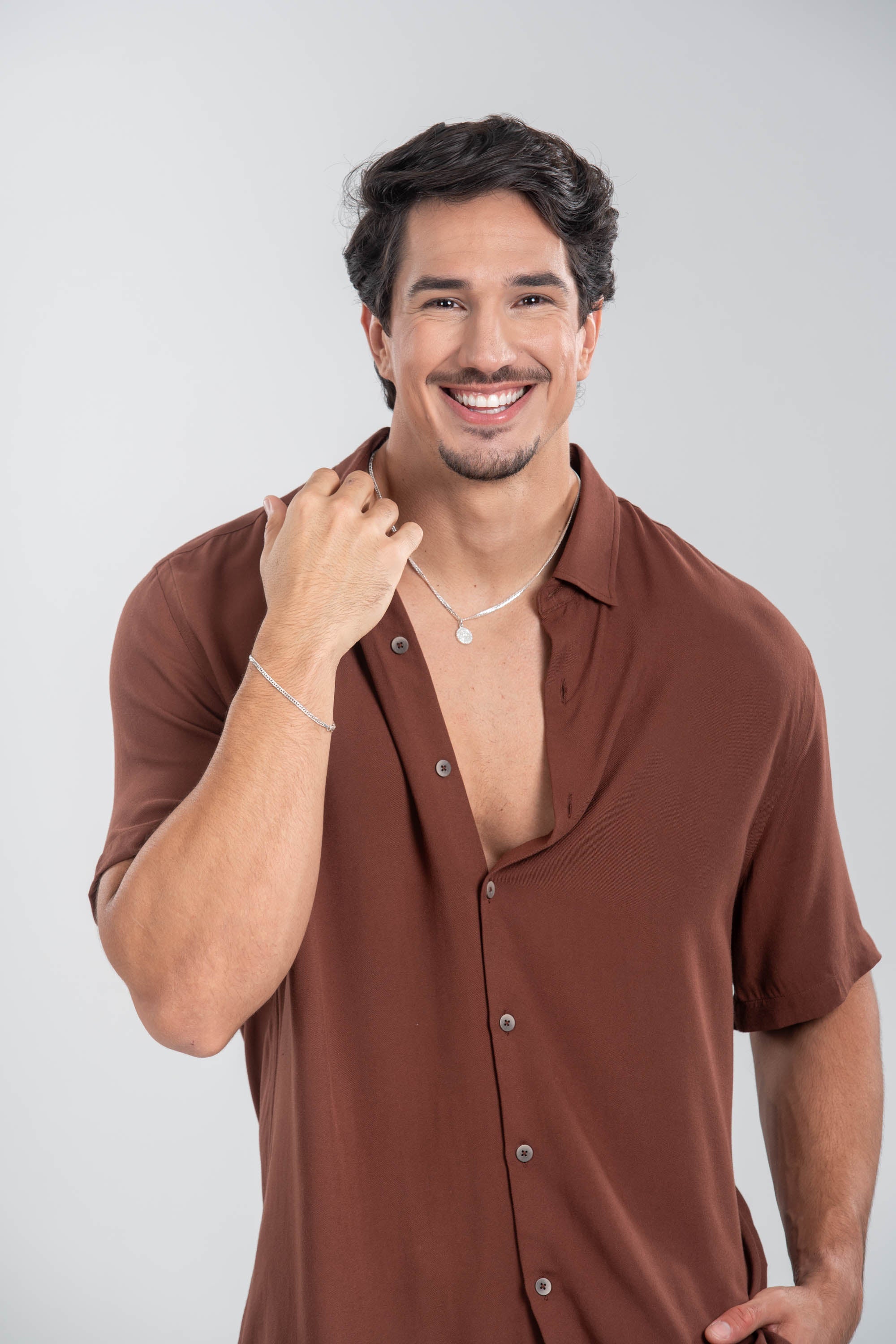 Conjunto - Camisa Easy Vibe Marrom e Calça Resort Marrom