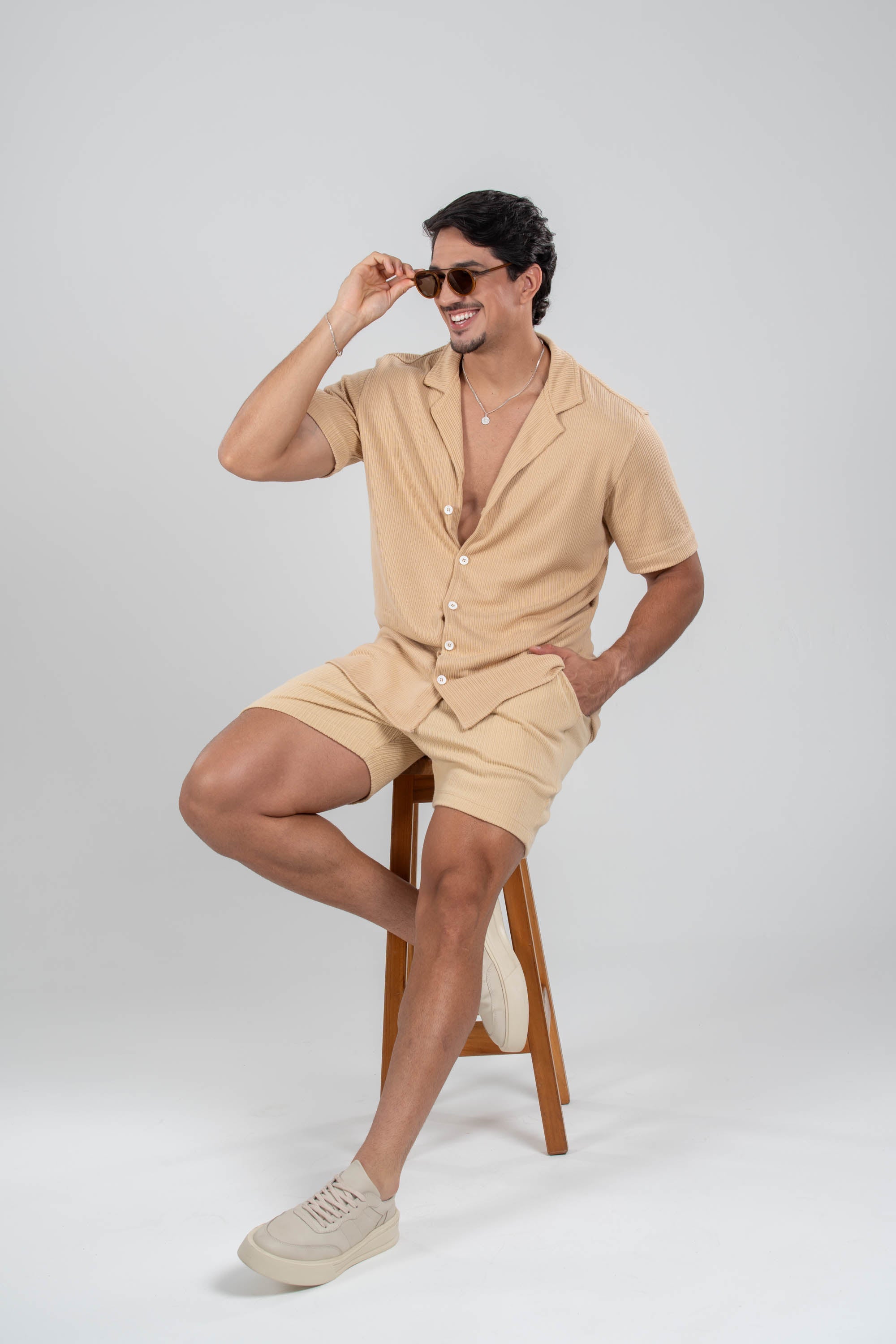 Conjunto Paradizo Bege